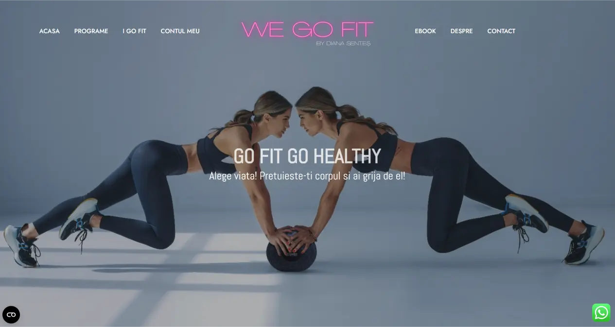 Platforma online fitness